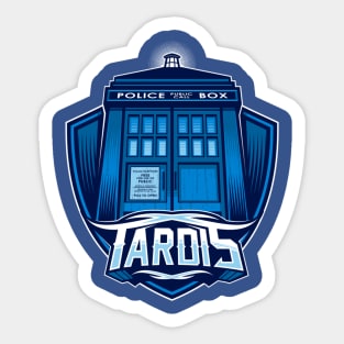 Tardis Team Sticker